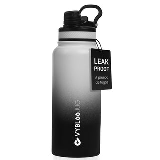 VyblooJug Xolo Vaso Termico con Doble Pico con Asa para Transportar