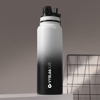 VyblooJug Xolo Vaso Termico con Doble Pico con Asa para Transportar