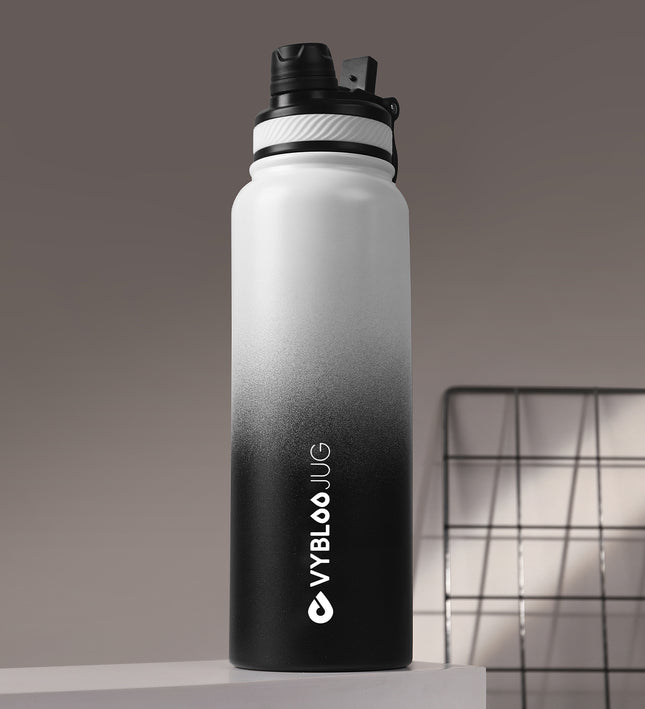 VyblooJug Xolo Vaso Termico con Doble Pico con Asa para Transportar