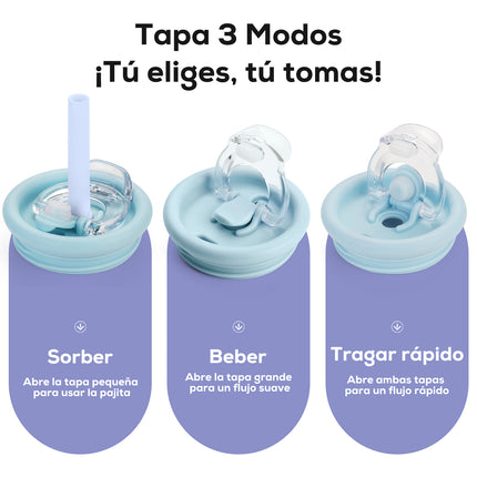 VyblooJug Bayas Aurora Taza de Acero Inoxidable con Tapa y Asa Para uso en Vehículos