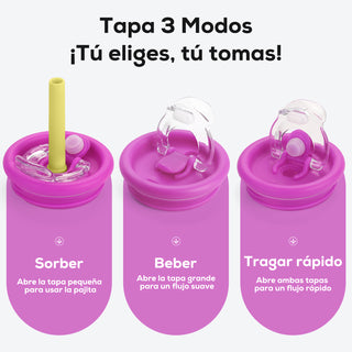 VyblooJug Arcoíris Taza de Acero Inoxidable con Tapa y Asa Para uso en Vehículos
