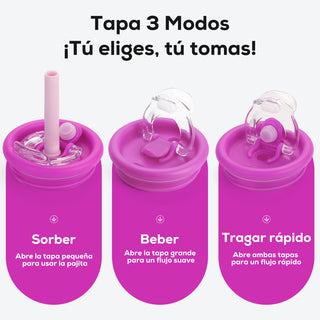 VyblooJug Bayas Flotantes Taza de Acero Inoxidable con Tapa y Asa Para uso en Vehículos