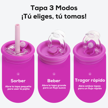 VyblooJug Bayas Flotantes Taza de Acero Inoxidable con Tapa y Asa Para uso en Vehículos