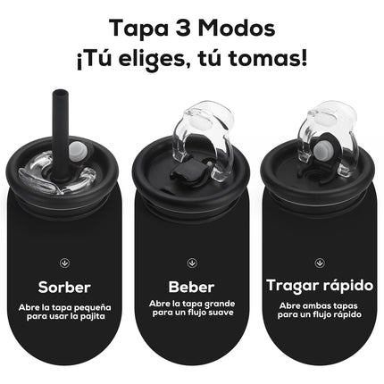 VyblooJug Jaguar Taza de Acero Inoxidable con Tapa y Asa Para uso en Vehículos