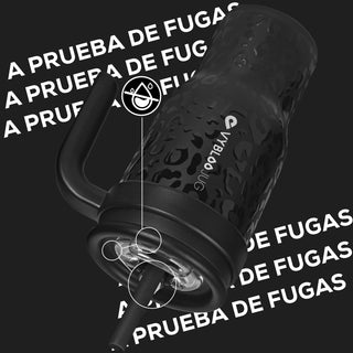 VyblooJug Jaguar Taza de Acero Inoxidable con Tapa y Asa Para uso en Vehículos