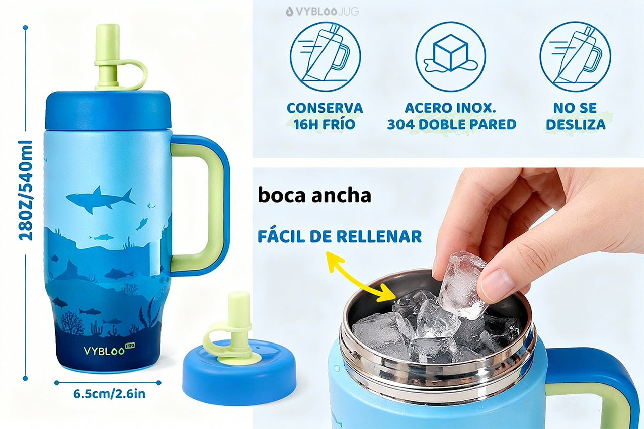 ¿Cómo identificar si un termo está hecho de acero inoxidable de grado alimentario?