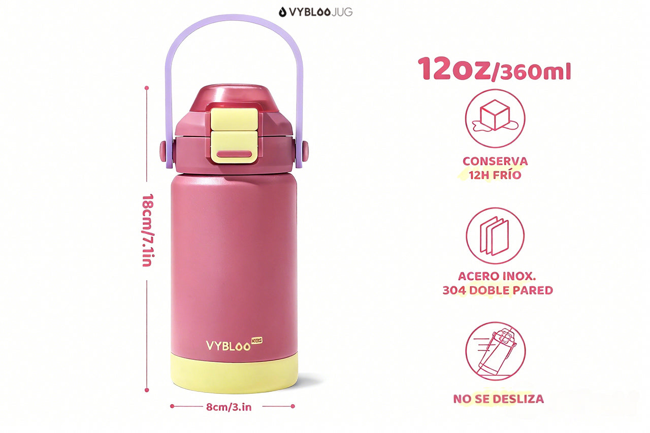 Termo para Niños con Popote: ¿Por qué es la Mejor Opción para tu Hijo?