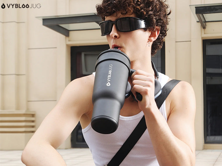 El Termo Ideal para el Gimnasio: Grande, Resistente y con Popote