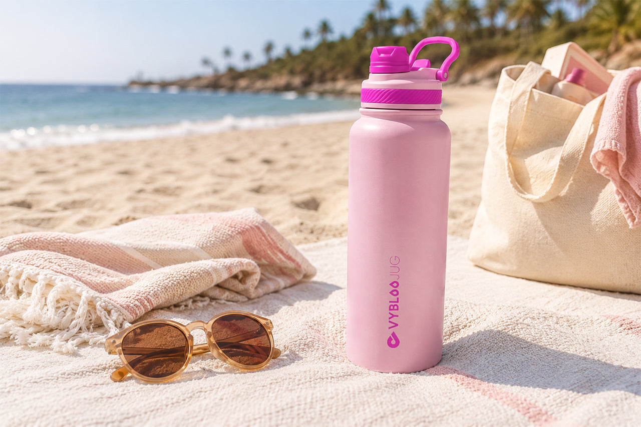 Botella reutilizable para playa: cómo llevar agua sin depender de envases de un solo uso
