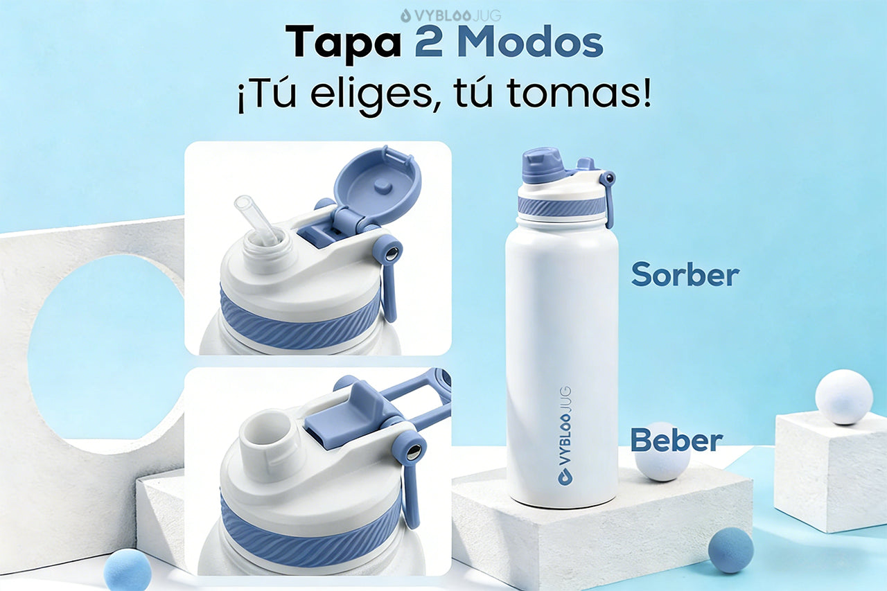 Termo con doble tapa: ¿para qué sirve y cuándo es útil?