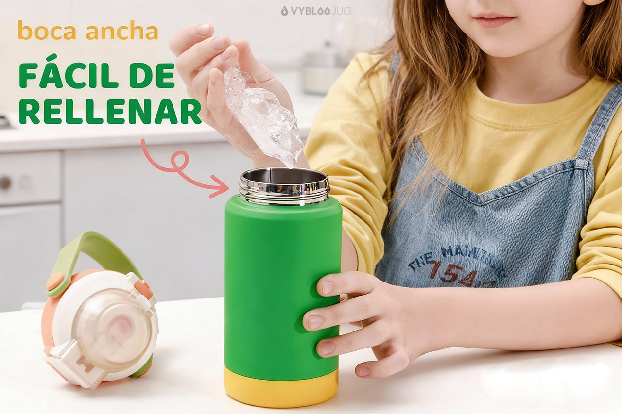 ¿Es seguro llevar comida para bebé en un termo?
