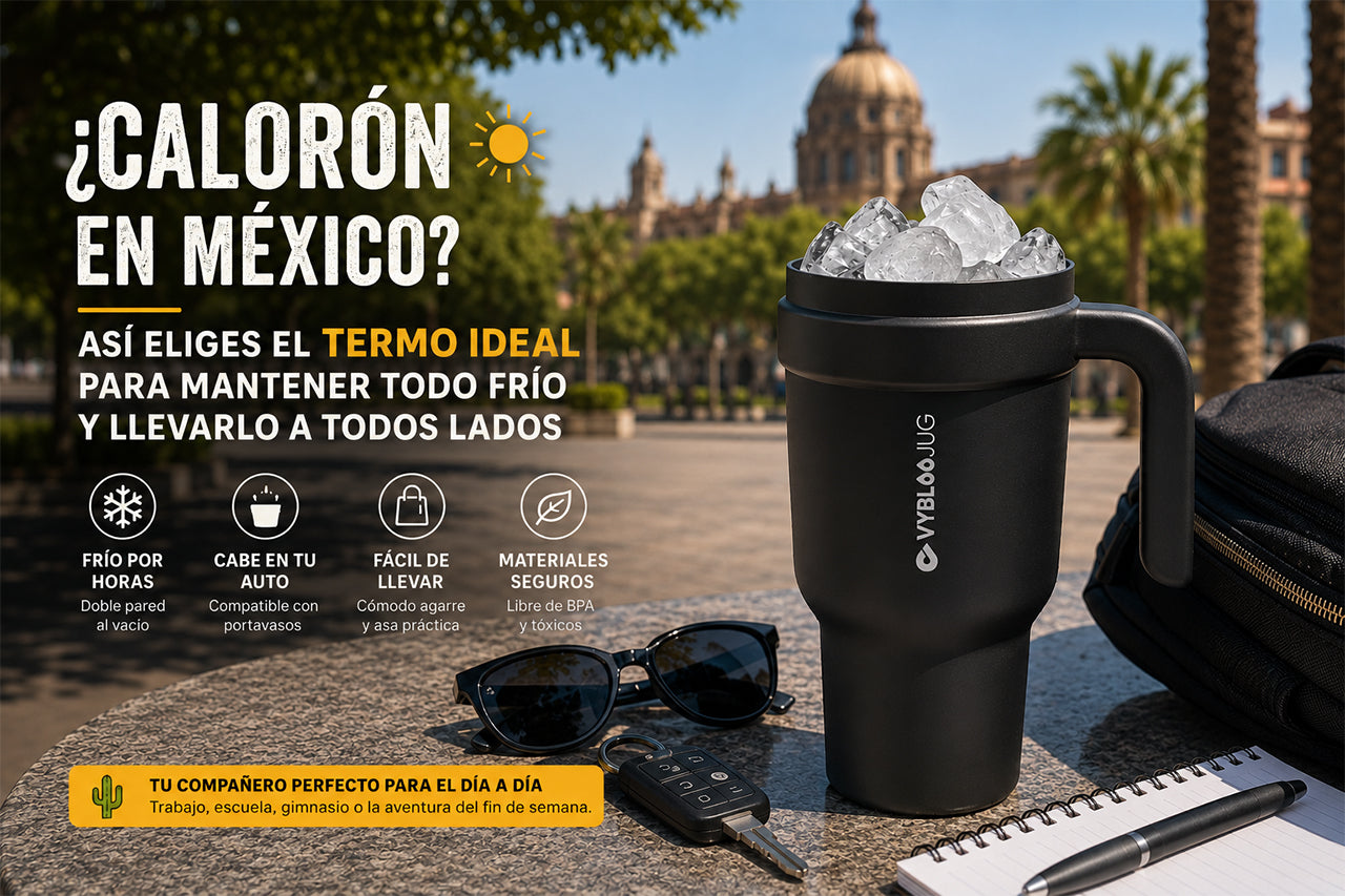 Termo para calor: cómo elegirlo para días muy calurosos