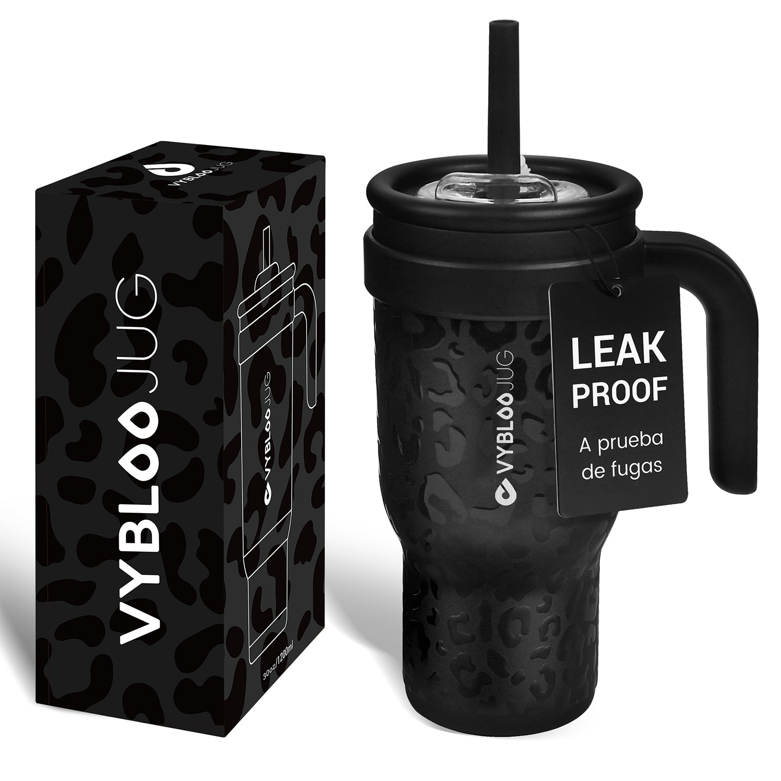 VyblooJug Jaguar Taza Térmica Para Auto | 30oz