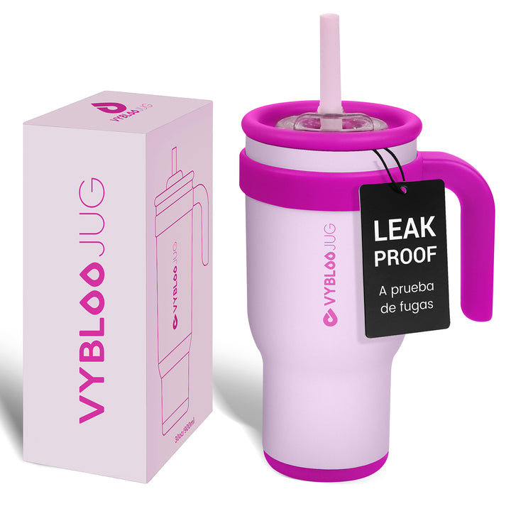 VyblooJug Bayas Flotantes Taza Térmica Para Auto | 30oz