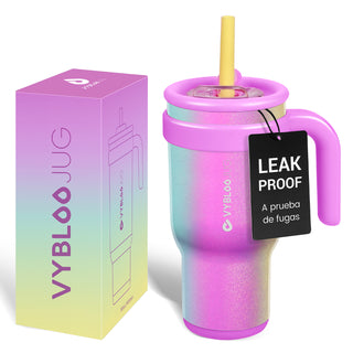 VyblooJug Arcoíris Taza Térmica Para Auto | 30oz