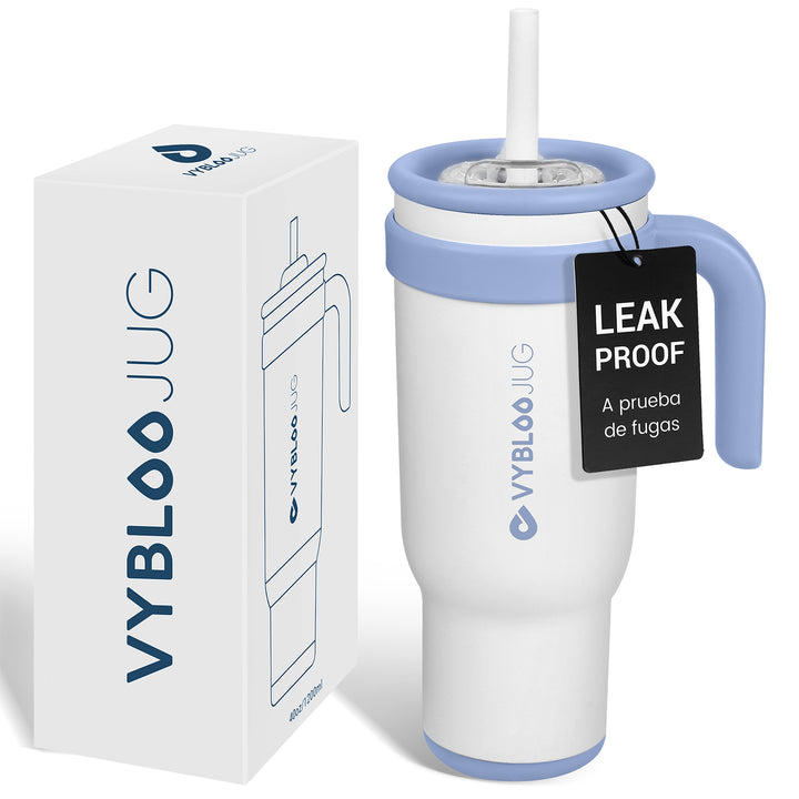 VyblooJug Leche Fría Taza Térmica Para Auto | 40oz