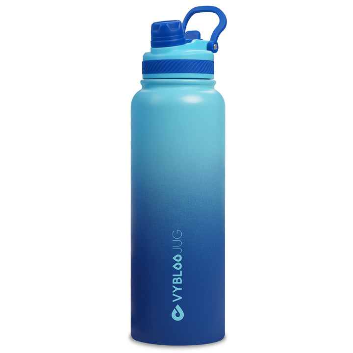 VyblooJug Quetzhielo Vaso Térmico de Doble Boquilla | 40oz