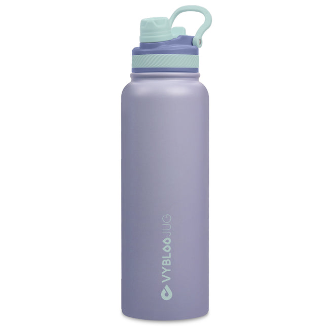 VyblooJug Amatista Vaso Térmico de Doble Boquilla | 40oz