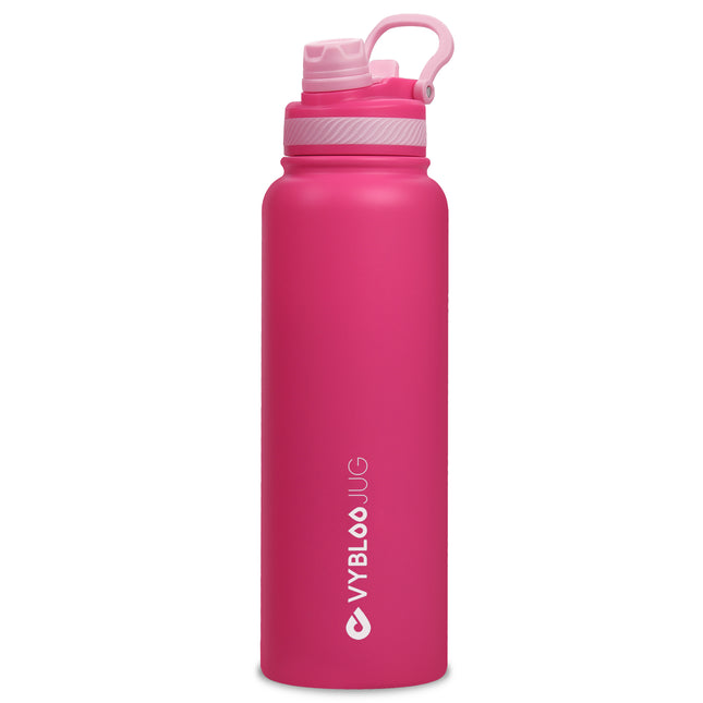 VyblooJug Rubí Vaso Térmico de Doble Boquilla | 40oz