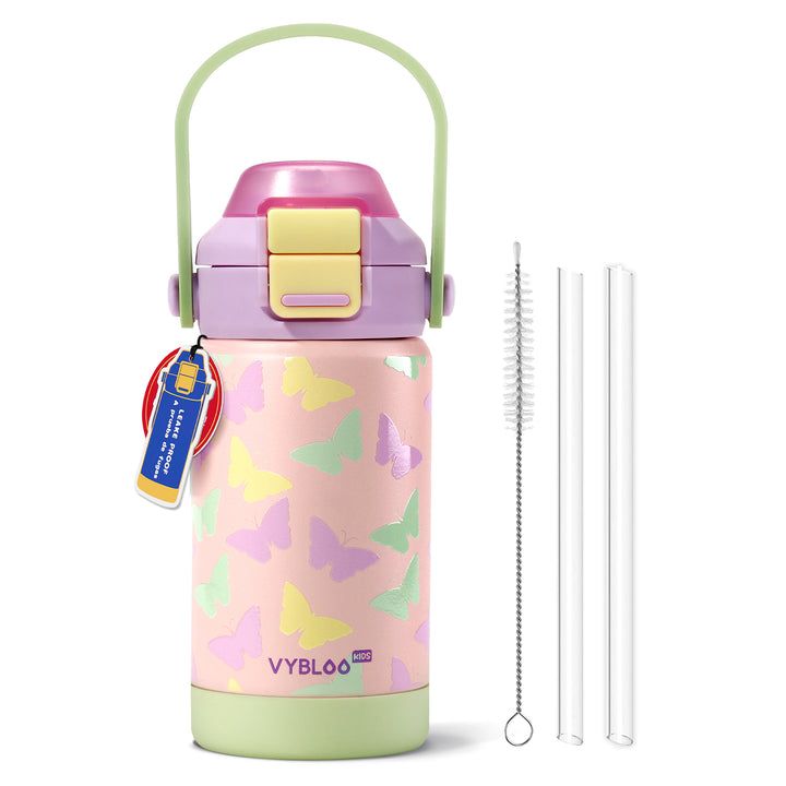 VyblooJug Mariposa Jardín Termos Para Niños