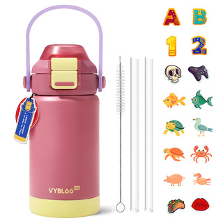 VyblooJug Fresa Rellena Termos Para Niños