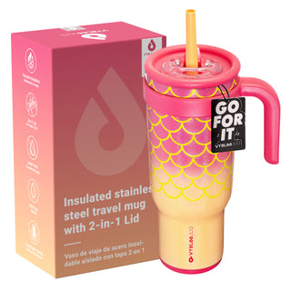 VyblooJug taza térmica 40oz con empaque de regalo y Go For It
