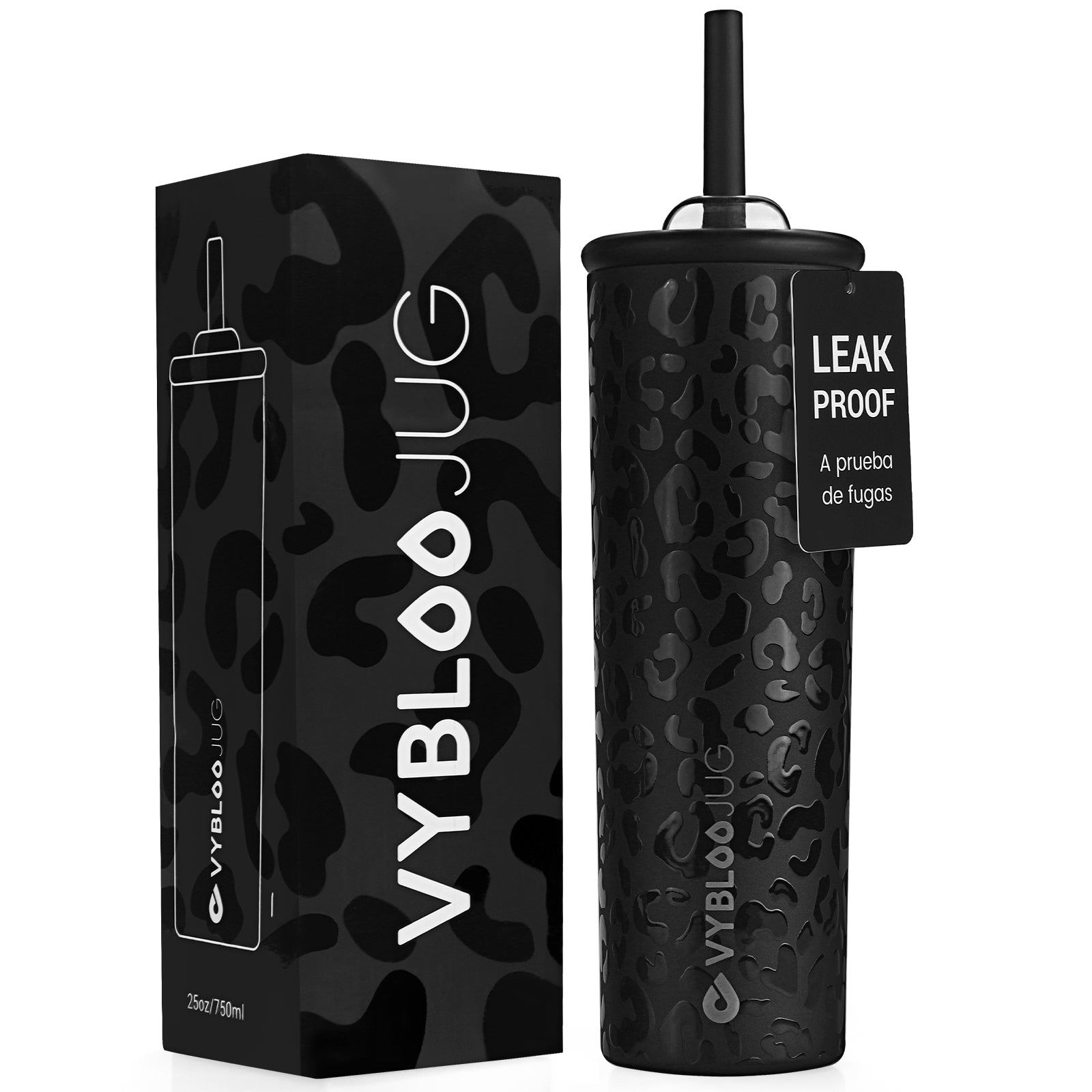 VyblooJug Instinto Real Termos para Cafe con Doble Pico