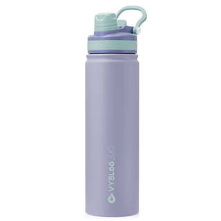 VyblooJug Amatista Vaso Térmico de Doble Boquilla   | 24oz
