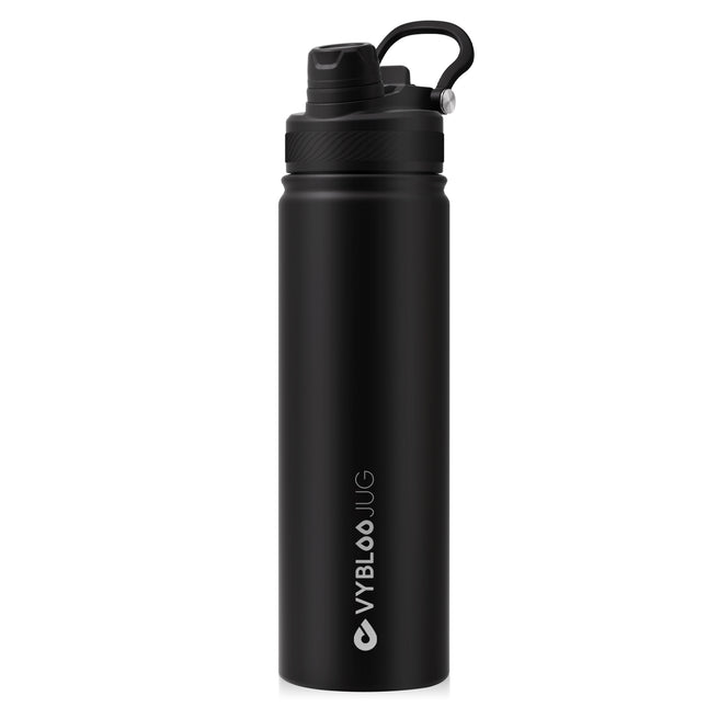 VyblooJug Obsidiana Vaso Térmico de Doble Boquilla  | 24oz