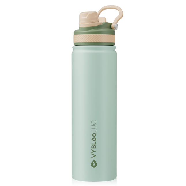 VyblooJug Mint Verde Vaso Térmico de Doble Boquilla | 24oz