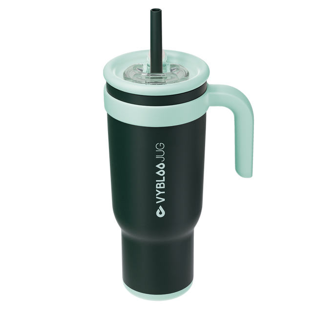 VyblooJug Caviar Salvia Taza Térmica Para Auto | 40oz