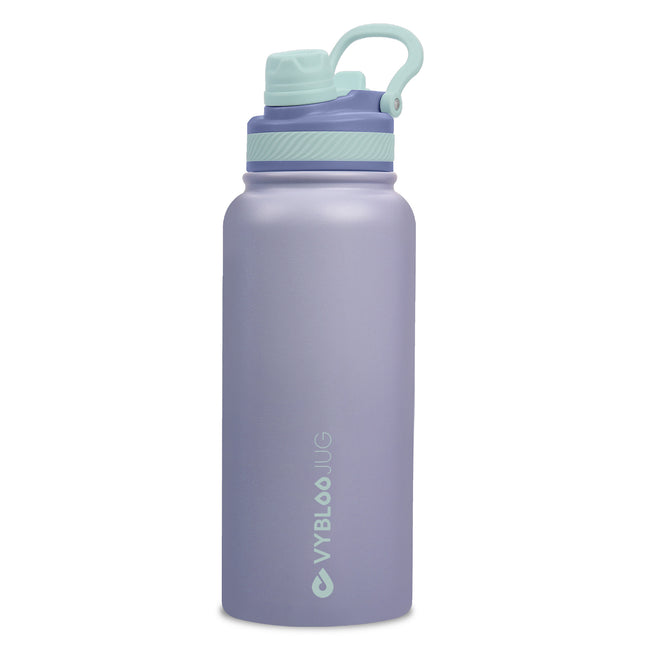 VyblooJug Amatista Vaso Térmico de Doble Boquilla | 32oz