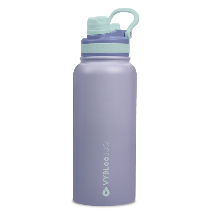 VyblooJug Amatista Vaso Térmico de Doble Boquilla | 32oz