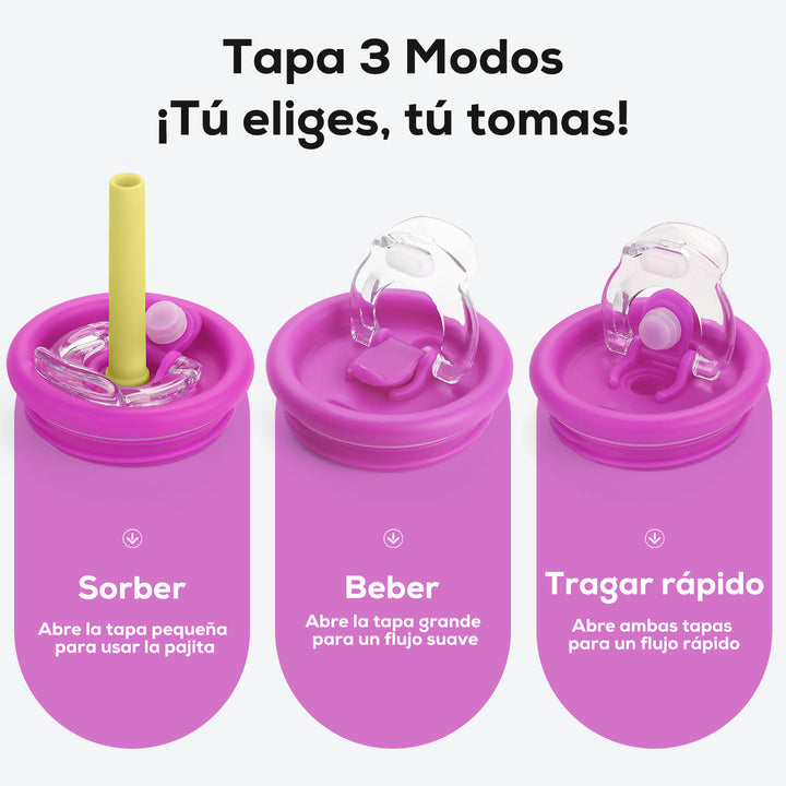 Arcoíris Taza Térmica Para Auto-Detalles de la tapa de la taza