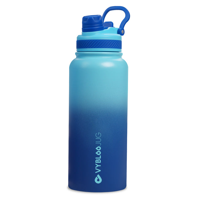 VyblooJug Quetzhielo Vaso Térmico de Doble Boquilla | 32oz