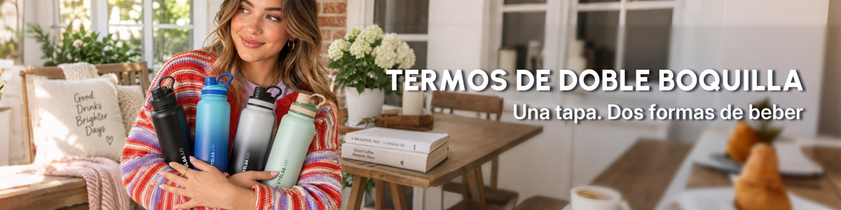Termos con Doble Boquilla