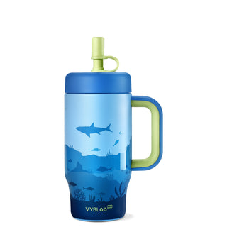 VyblooJug Mundo Submarino Termos para Agua Niños