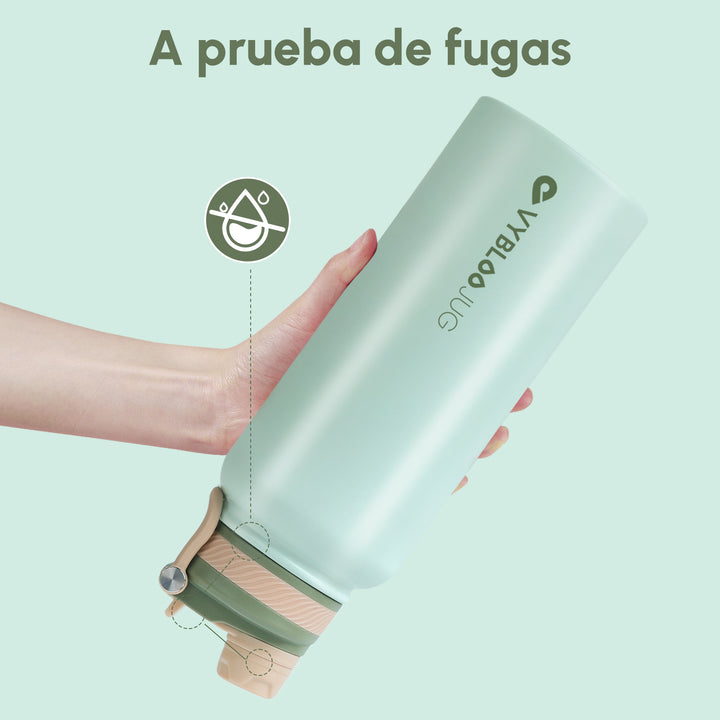 VyblooJug Mint Verde Vaso Térmico de Doble Boquilla | 32oz