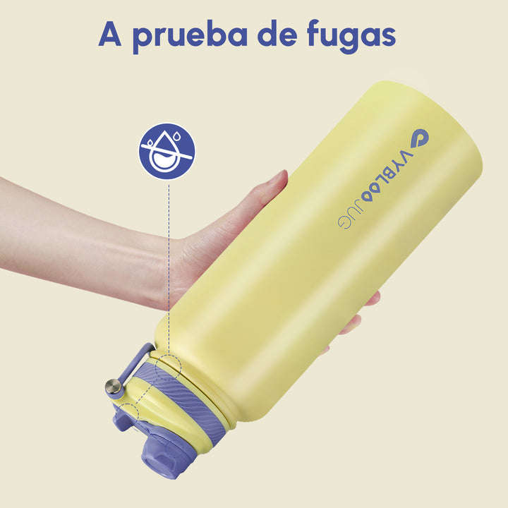 VyblooJug Sol Vivo Vaso Térmico de Doble Boquilla | 40oz