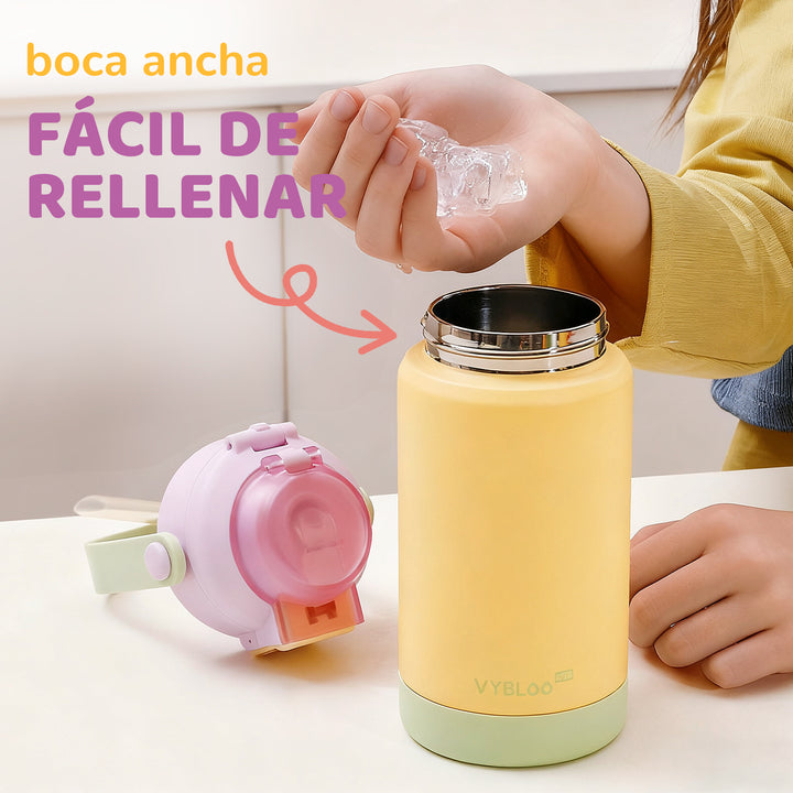 VyblooJug Uva Queso Termos Para Niños
