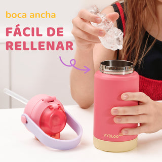 VyblooJug Fresa Rellena Termos Para Niños