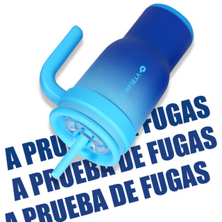 VyblooJug Fizz Azul Taza Térmica Para Auto | 40oz