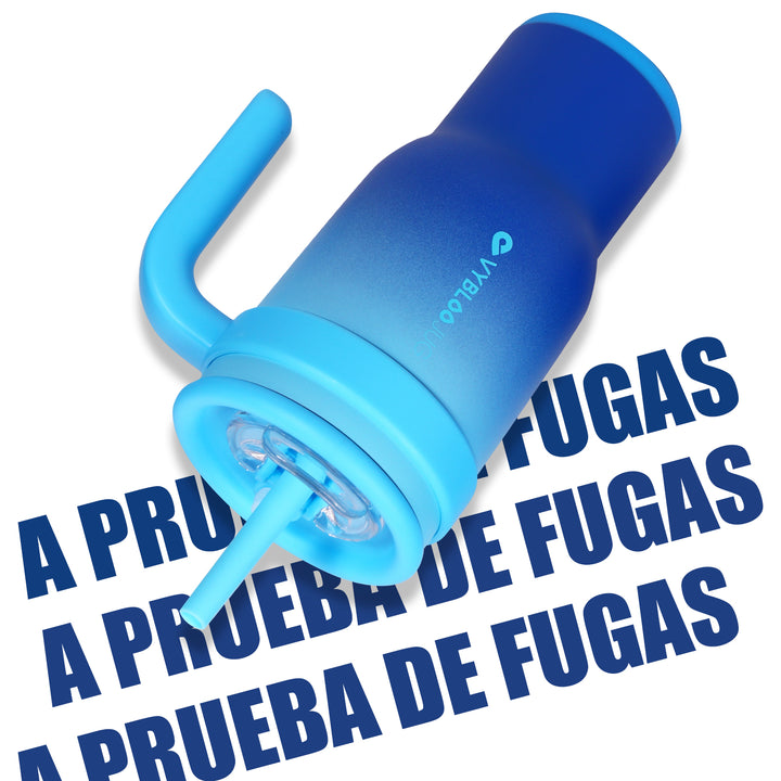 VyblooJug Fizz Azul Taza Térmica Para Auto | 40oz