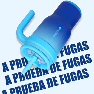 VyblooJug Fizz Azul Taza Térmica Para Auto | 30oz