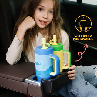 VyblooJug Elfo Solar Termos para Agua Niños