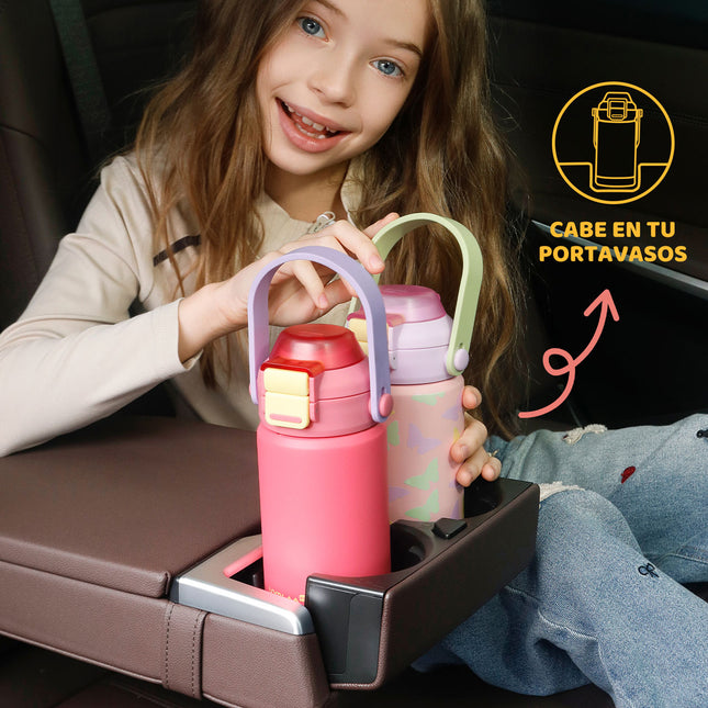 VyblooJug Mariposa Jardín Termos Para Niños