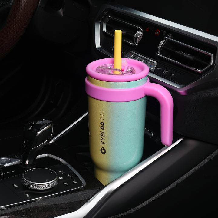 Arcoíris Taza Térmica Para Auto-Efecto de colocarlo en el coche