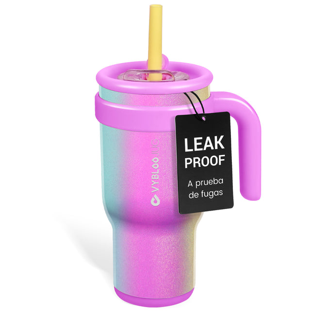 VyblooJug Arcoíris Taza Térmica Para Auto | 30oz