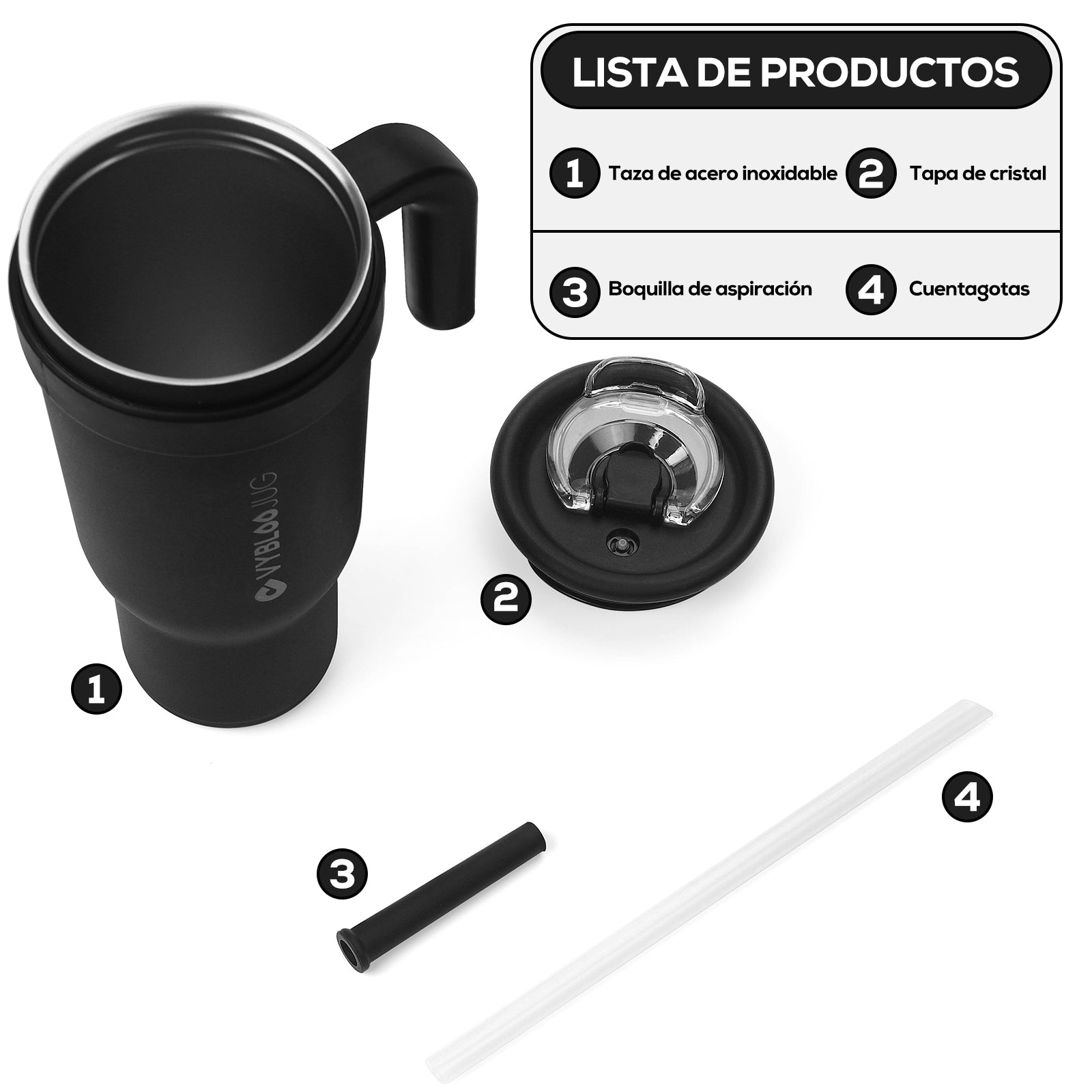 Fizz Sombrío Taza Térmica Para Auto-Exhibidor de accesorios