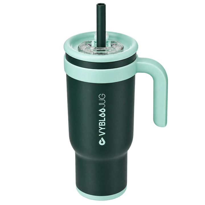 VyblooJug Caviar Salvia Taza Térmica Para Auto | 40oz